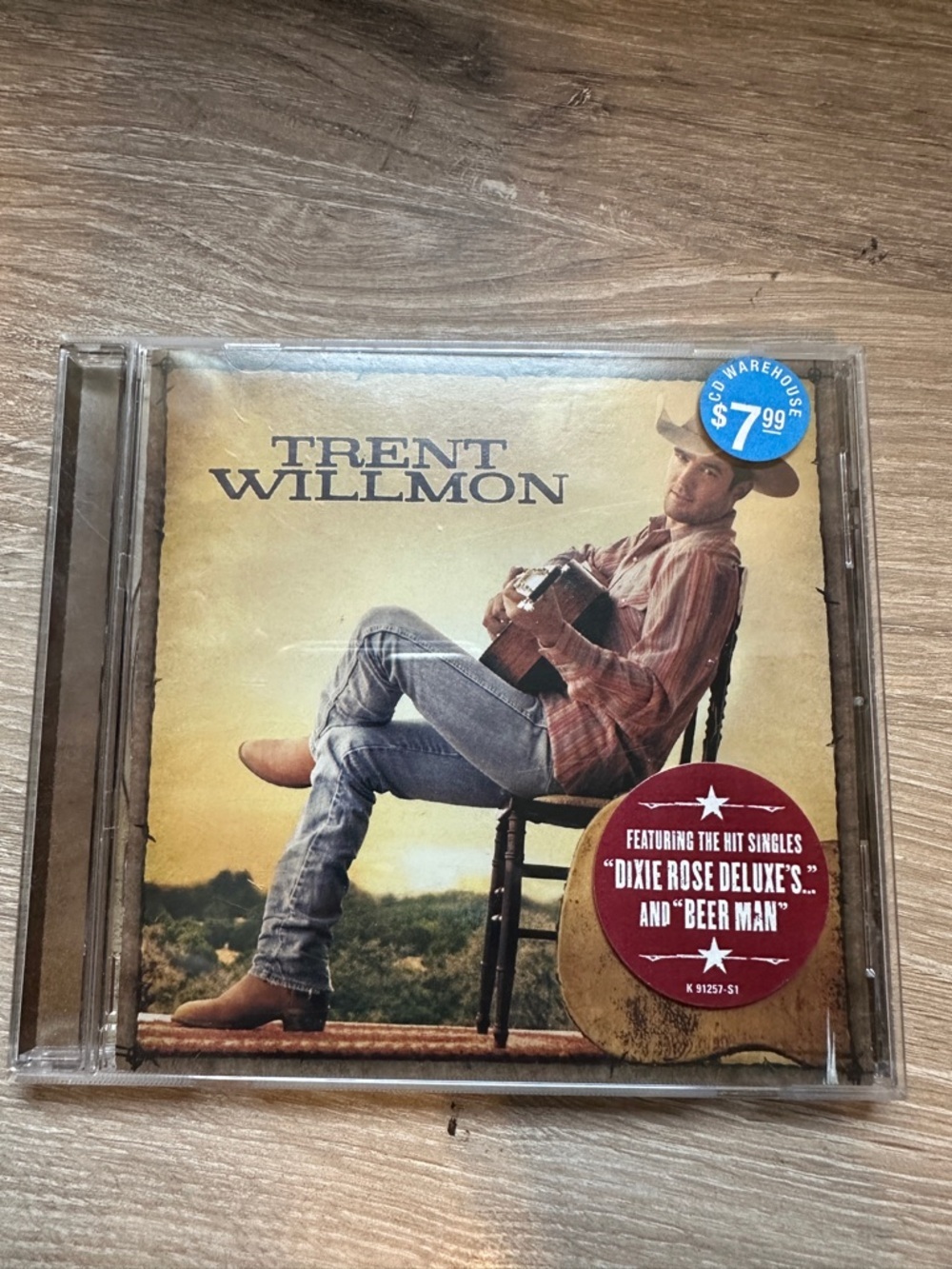 Trent Willmon Self-Titled CD - Tan, Brown